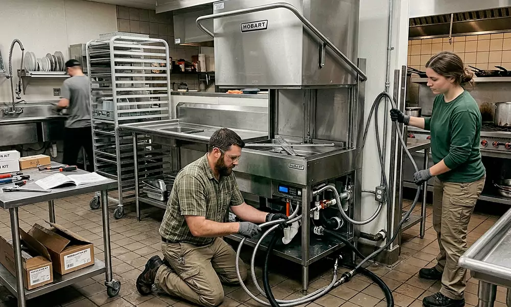 Commercial Dishwasher Installation in Roxbury, MA