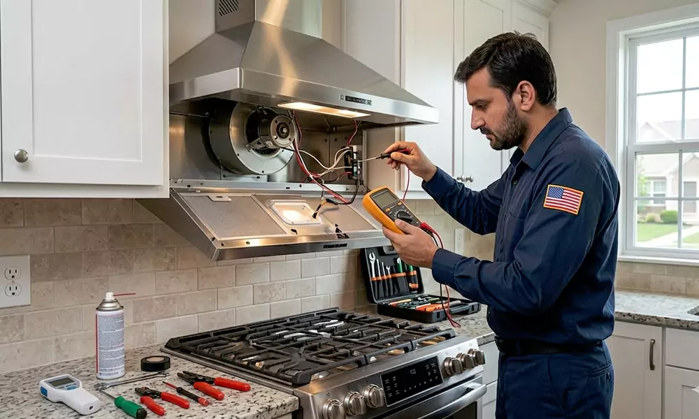 Range Hood Repair in Roxbury, MA
