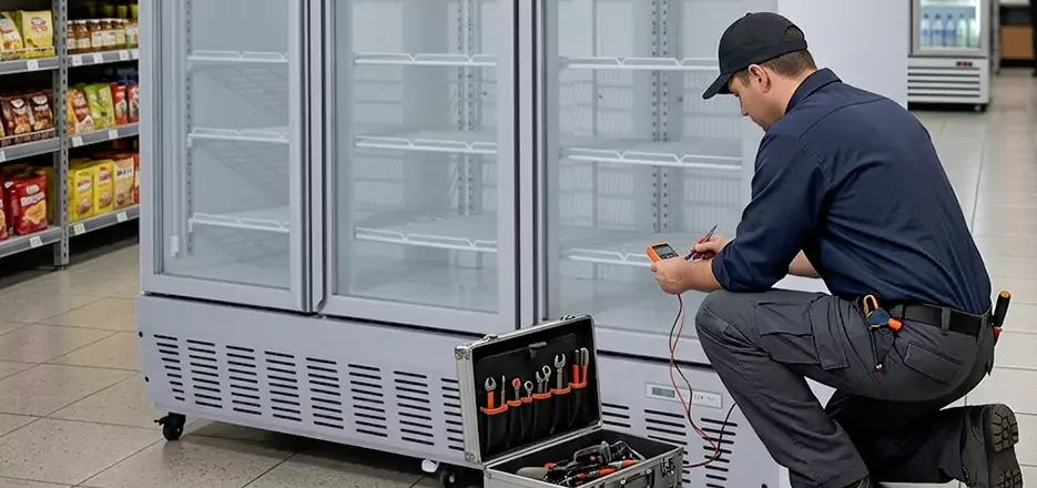 Commercial Refrigeration System Inspection in Roxbury