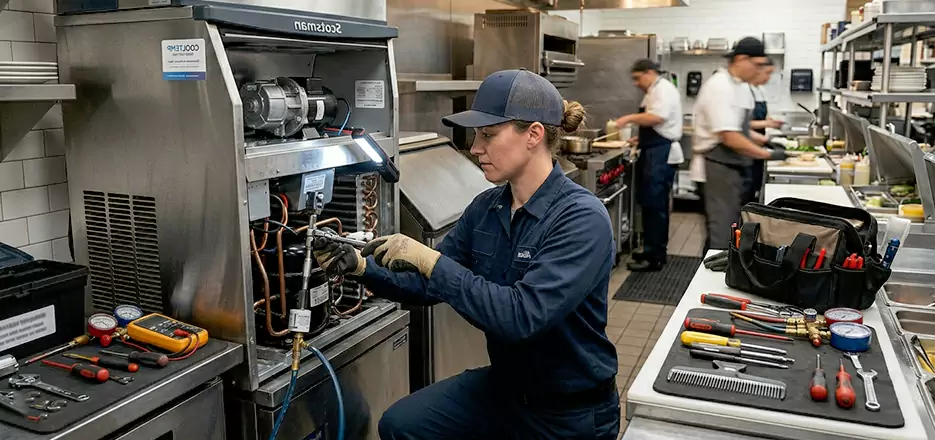 Industrial Ice Machine Maintenance in Roxbury