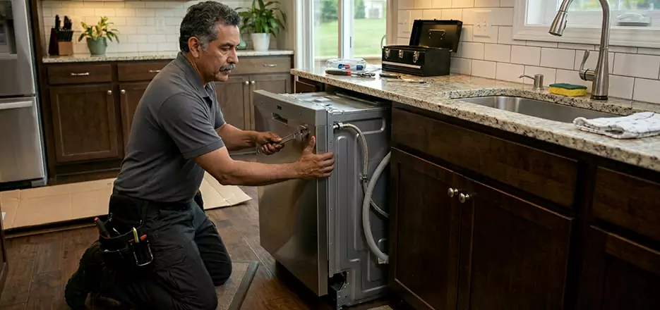 Same Day Dishwasher Installation in Roxbury