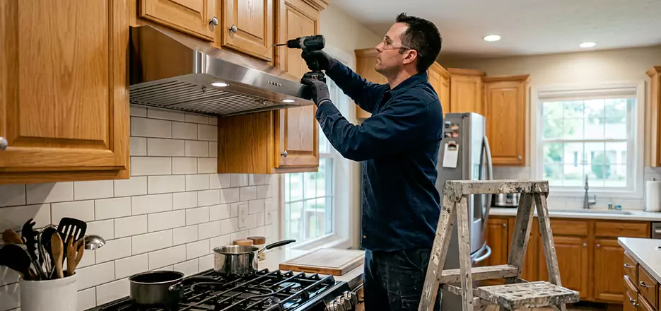 Wood Range Hood Installation Roxbury