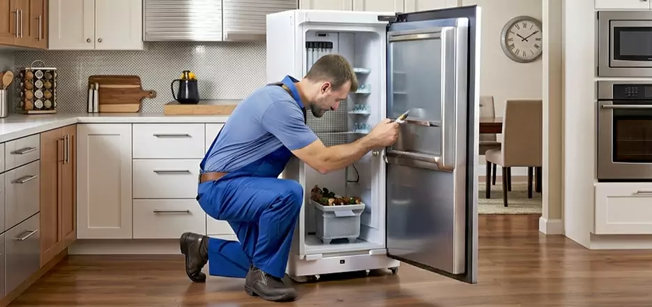 Refrigerator Ice Maker Leak Repair in Roxbury