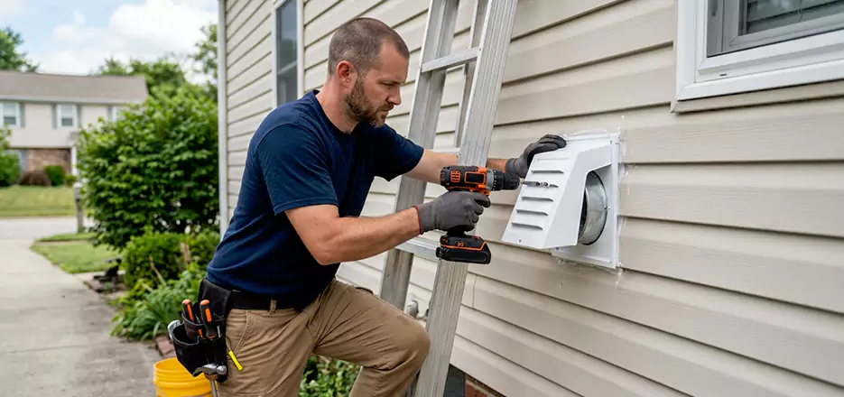 Dryer Vent Hood Installation Roxbury