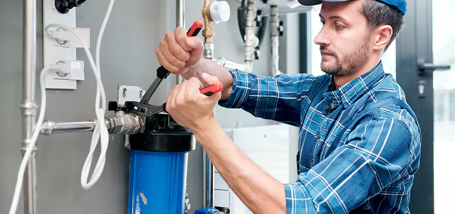 Plumber Water Filter Installation in Roxbury